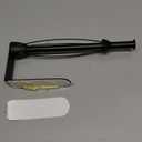 Paper Towel Holder Under Cabinet, Single Hand Operable Wall Mount with Damping Effect, Self-Adhesive or Drilled for Kitchen Bathroom, Black