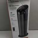 Lasko 22" Ceramic Tower Space Heater with Timer and Remote, CT22495, B