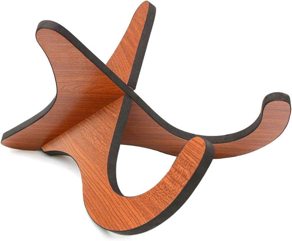 Ukulele Wood Folding Portable Stand for Mandolins and Violins