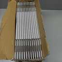 EXYGLO Trading Card Storage Box 25 Pack 340 Count 20pt with Dividers, 7.1x3.8x2.9 Inch Full White Cardboard Card Boxes for TCG/MTG/Sport Cards, Fit 3.6x2.6 Sleeves Shipping or Storing