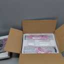 Kalium 24in Modern Wall Sconces, Dimmable Bathroom Vanity Lights, 3000K Warm White LED Indoor Sconces Lighting for Bathroom, Stairs, Living Room, Bedroom, Hardwired (Black - Cylindrical 24in)