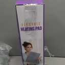 Heating Pad for Back Pain Relief 17"x33" Large, Moist Dry Heat Options, XL Electric Heating Pads, 9 Heat Settings, Machine Washable, Auto-Off, Gifts for Women, Mom, Men (Dark Grey)