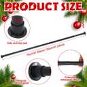 Garland Hanger for Door Frame Iron Heavy Duty, 27.6" - 47.2"