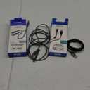 6 Foot Braided Nylon Micro Black Chrome USB Charge/Sync Cable