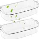 2-PACK WPW10710203 Refrigerator Door Bin by AMI PARTS Compatible with whirl-pool Replaces W10710203 W10451871 AP6023888