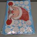 10 x 465 PCS 10 Sheet Double-Sided Christmas Window Clings, Christmas Snowflake Window Clings Stickers for Glass, Xmas Holiday Santa Claus Reindeer Snowflake Decals for Party