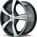 Touren TR9 3190 Black Wheel with Machined Face (16x7"/8x100mm)