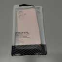 for iPhone 16 Silicone Case Soft Protective Shockproof Magnetic Case Compatible MagSafe iPhone 16 6.1" Silicones Phone Case Black (Pink and White)