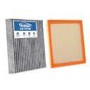 RVgolf Engine+Cabin Air Filters Fit for 2014-19 Highlander (Gas Only) 3.5L 2.7L, 2011-20 Sienna Gas 3.5L, 2012-17 Camry (Gas Only) V6 3.5L (No Camry 2.5L) Engine Air Filter Replace CA10755 CF10285