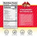 Designer Wellness Energy Smoothie, Real Fruit, 100mg Natural Caffeine, 5g Protein, Low Carb, Zero Added Sugar, Gluten-Free, Strawberry Watermelon, 12 Count