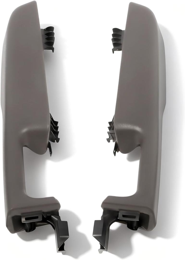 A Pair Dark Grey Front Door Armrest Handle Driver Passenger Side Compatible with 1999-2006 Suburban Tahoe Yukon Avalanche Escalade 12472876