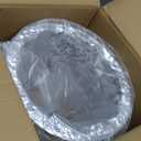 Flexible 12-Inch Aluminum Ducting, Dryer Vent Hose, Heavy-Duty Three-Layer Protection, 25-Feet Long for Heating Cooling Ventilation & Exhaust, Silver