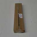 Alskarhem Black Curtain Rods for Windows 30 to 88 Inch,5/8 Inch Small Curtain Rod Set With Brackets