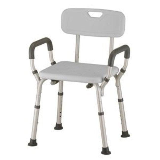 AZ MediQuip AZM Deluxe Bath Chair with back and padded arms