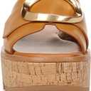 Franco Sarto Women's L-hoda (11, Tan Brown Leather)