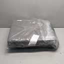 Basic Beyond Outdoor Chair Cushions Set of 2, Square Corner Outdoor Cushions for Patio Furniture, Water Resistant Patio Chair Cushions with 2 Ties, 18.5x16x3, Charcoal Grey