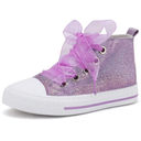 Toandon Kids Adorable Fashion High Top Casual Canvas Sneakers Size 1