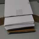 Outus Self Adhesive Shop Ticket Holders Clear Plastic Sleeves Adhesive Pockets Work Order Job Ticket Holders for Home Office Posting Signs (5 x 8 Inch)