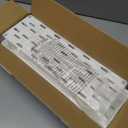 SPACEKEEPER Slim Rolling Storage Cart 4 Tier Bathroom Organizer Mobile Shelving Unit Utility Cart Tower Rack for Kitchen Laundry Narrow Places, White