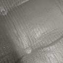 downluxe Chair Cushions for Dining Chairs, Memory Foam Linen Kitchen Chair Pads with Ties, Waterproof, Stain-Resistant and Washable Cover, 17" x 16" x 2.5", Beige, 4 Pack