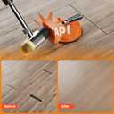 Floor Gap Fixer Tool, Enhanced Suction Cup Repair Kit for Floating Vinyl Plank Fixing Wood Close Gaps, Heavy Duty Iron Grabber for Smooth Surface Tile Installation