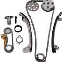 GELUOXI TK922 Timing Chain VVT Sprocket Kit Replacement for 2001-2015 Toyota RAV4 Highlander Scion tC xB Pontiac Vibe Solara Matrix Camry 2.4L 2AZFE
