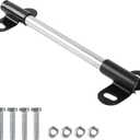 Heavy-Duty Wheelbarrow Axle Bracket Set - 10" x 0.63" Shaft and 2.1" x 3.3" Brackets - Compatible With 5/8" Axles - Includes Bolts and Nuts (1 Set)