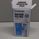 Samsung HAF-CIN-2P/EXP Genuine Refrigerator Water Filter, Reduces 99% of Harmful Contaminants for Clean, Clear Drinking Water, 6-Month Life, Easy Install, Pack of 2