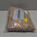 ChrisDowa 100% Blackout Curtains for Bedroom with Black Liner, 2 Thick Layers Total Blackout Thermal Insulated Grommet Small Window Curtains 2 Panels Set (Cappuccino, 42 x 54 Inch)