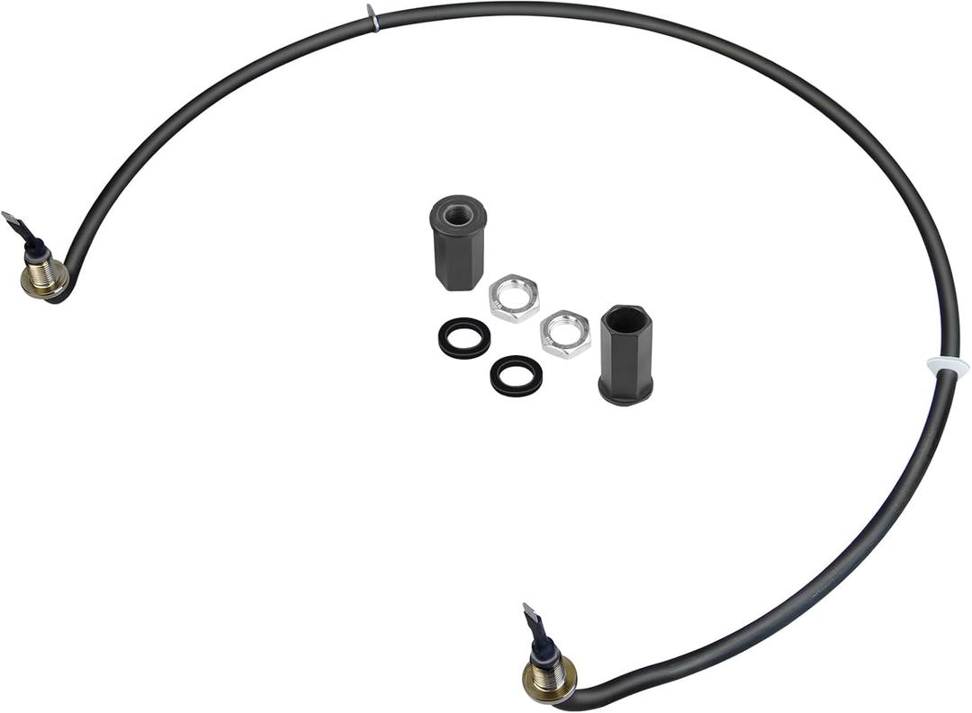 Upgraded W10703867 Dishwasher Heating Element, Compatible with Whirlpool KitchenAid Kenmore Dishwasher Parts WDTA50SAHZ0 WDT750SAHZ0 WDT970SAHZ0 KDFE204ESS0-Replaces W10687954 W10696509 Heating Element