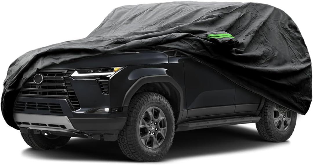 Proadsy Car Cover Custom Fit for Lexus GX 2024 2025 2026, Waterproof All Weather for Automobiles, Full Exterior Cover Rain Snow Sun Protector Indoor Outdoor Car Cover