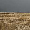 11x11in Wicker Storage Baskets Set of 5 Collapsible Water Hyacinth Basket for Organizing,Handwoven Woven Bins for Bedroom,Living Room,Shelves - Natural