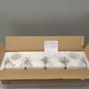 5 Light Bathroom Vanity Light, Brushed Nickel Vanity Lights for Morden Bathroom Lighting Fixtures Over Mirror Wall Light Fixtures with Milky White Frosted Shade ZCVL01BNW-5