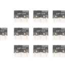 10 Pcs D2F-01F D2F01F Micro Switch Microswitch Compatible Subminiature Mouse Switch
