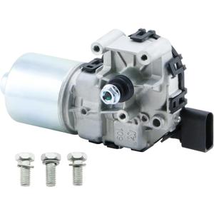 BDELI Front Windshield Wiper Motor Compatible with Volkswagen Jetta 2011 2012 2013 2014 2015 2016 2017 2018, Replace 5C7955113D 6R1955119A 5C6955121A 5C6-955-113-A 5C7-955-113-A 85-35002, 4-Pin