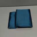 Bedsure Satin Pillowcase with Zipper, Similar to Silk Pillow Cases 2 Pack, Silky & Soft Satin Pillow Cases Standard Size for Hair and Skin, Teal Pillow Covers, Gifts for Women Men, 20x26 Inches