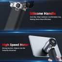Car Dryer Air Blower Equipped with Continuously Variable Speed, 1.6KG Instant Thrust Car Blower for Drying, 64mm Super Power Turbo Dryer for Patio Cleaning, Drying, Snow Blowing
