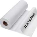 Medium Weight Interfacing Fabric for Sewing: White 11.6" x 30yd Iron On Non-Woven Fusible Interfacing Single-Sided Fusible Interfacing for Sewing DIY Craft Quilting