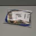 Miuric Blue Wig for Women Short Wavy Wigs with Bangs Bob Curly Wig Women's Colorful Wigs Shoulder Length Synthetic Heat Resistant Fiber Wigs for Cosplay Halloween Costume Party(14 Inches)