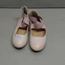 Hehainom Girls Dress Shoes Toddler Little Kids Gracy Ballet Mary Jane Ballerina Flats with Elastic Ankle Strap (Rainbow Glitter, 8)