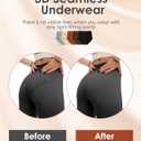 Kalapa Womens Underwear Seamless Full Coverage Breathable Briefs No Show Silky Stretch High Waisted Ladies Panties 6 Pack (X-Large)