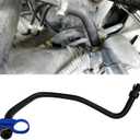 1PCS Car Coolant Reservoir Hose, Black Rubber Engine Coolant Hose for SUV, Truck, RV, Radiator Hoses Replaces OEM#13251447 13408385 Compatible with Chevy Sonic 2012-2020