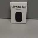 5-in-1 Wireless CarPlay Adapter Support Netflix/YouTube/TF, Wireless Android Auto & Carplay Adapter with USB-A/USB-C Cables, Convert Wired to Wireles Apple Dongle, Magic Video Box Car Play for iPhone