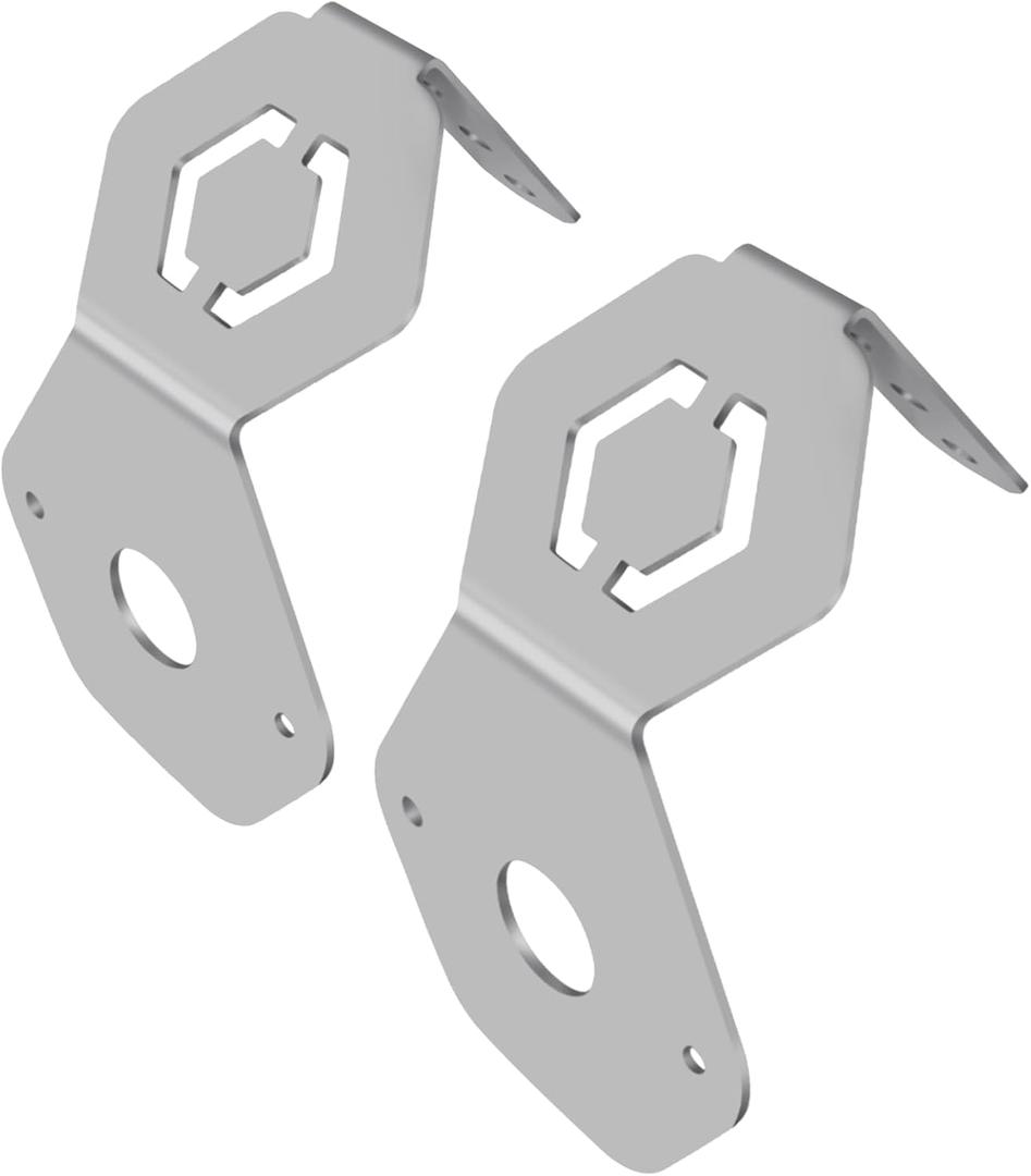 Watermelon Light Bracket, Turn Signals Bracket Watermelon Light, Stainless Steel Watermelon Light Mounting Plate 2 PCS - Without LED Light