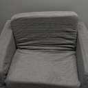 ZICOTO Comfy Kids Chair for Toddler - Stylish 2 in 1 Lounger Made of Memory Foam Easily Unfolds Into a Soft Baby Couch to Nap On - Modern Fold Out Sofa for the Little Ones (Grey)