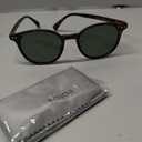 SOJOS Small Round Classic Polarized Sunglasses for Women Men Vintage Style UV400 Lens MAY SJ2113