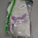 MONOBLANKS Easter Bunny Basket Bags, Rabbit Bucket Tote for Easter Egg Hunts Decorations Candy Gifts Storage (Purple)
