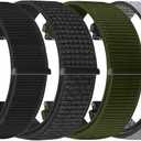 20mm Watch Bands for Garmin Forerunner 55/570 42mm/165/645/245 Music/Garmin Vivoactive 6/Vivoactive 5/3/Garmin Venu/Venu Sq 2 for Men Women, 20mm Watch Straps for Amazfit Active 2/Active