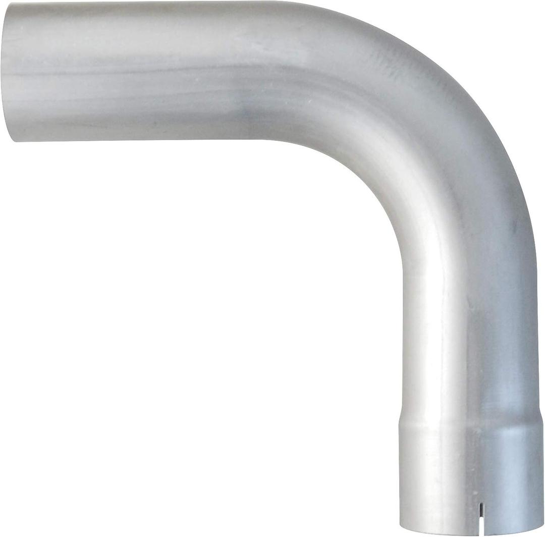 EXHAUST ELBOW 90 Degree 4"ID/OD Aluminized Steel,20" each side length