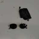 livho Retro Polarized Sunglasses - UV400 Protection, Oval Shape, Metal Frames - Matching Soft Case Inlcuded